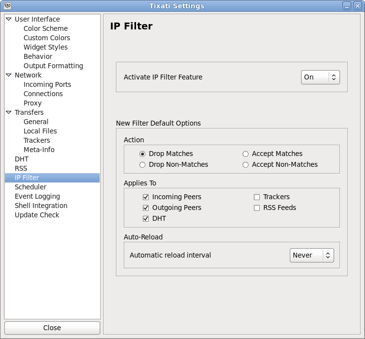 tixati ip filters